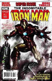 Indomitable Iron Man B&W #1