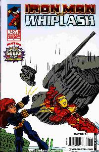 Iron Man Vs Whiplash #1 (1:15 Super Hero Squad Variant Cover)