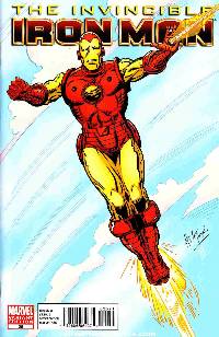 Invincible Iron Man #25 (Trimpe Variant Cover)