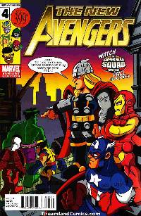 New Avengers #4 (1:15 SHS Variant Cover)