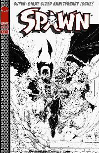 SPAWN #200 (1:25 B&W LEE INCENTIVE COVER)