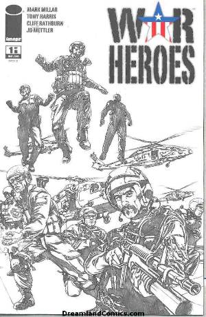 War Heroes #1 (1:25 Harris B&W Variant)