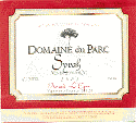 2006 Syrah, Domaine du Parc