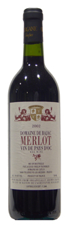 2006 <br>Merlot <br><br>Domaine de Bajac