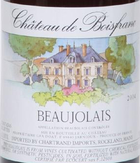 2006 <br>Gamay Beaujolais <br>Ch�teau de Boisfranc <font color=red><br><br>Recent Release!