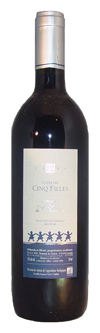 2004 <br>Cuv�e Cinq Filles <br><br>Domaine de Clairac