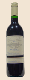 2004 <br>Bordeaux <br>Domaine Ste Anne<br><br>An all-purpose claret.