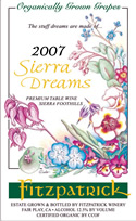 2007 Sierra Dreams Rose'<br>Fitzpatrick WInery