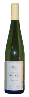 2007 <br>Riesling <br><br>Eugene Meyer <br>Alsace