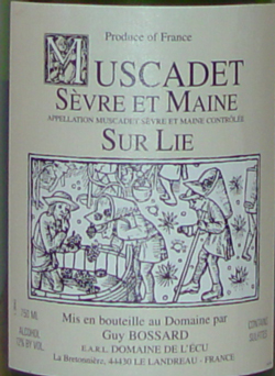 2006  <br>Muscadet sur lie <br>Guy Bossard<br><br><font color= red>New Release!
