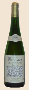 2005 <br>Muscadet sur lie<br>Guy Bossard<br><br><font color= red>With oysters!