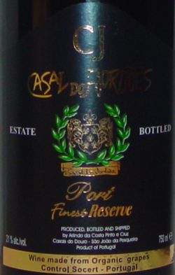 Port <br>Finest Reserve<br><br> Casal dos Jordoes