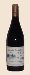2006 <br>C�tes-du-Rh�ne <br>Domaine des C�dres<br><br><font color=red>One of our earliest picks!