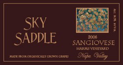 2006 Sky Saddle Sangiovese