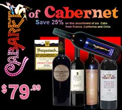 Cabernet Cabaret 6 pack
