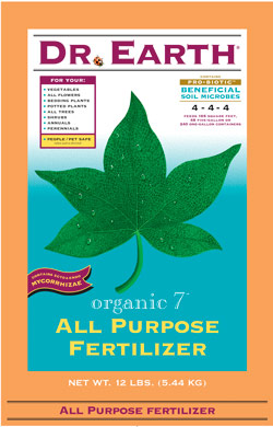 12lb Dr Earth Organic 7 All Purpose Fertilizer