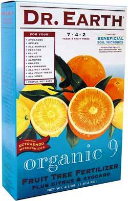 4lb Dr Earth Organic 9 Fruit Tree Fertilizer