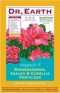 12lb Dr Earth Organic 4 Rhododendron, Azalea & Camellia Fertilizer