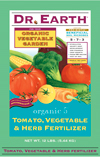 12lb Dr Earth Organic 5 Tomato, Vegetable & Herb Fertilizer