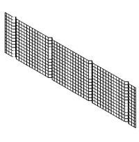 26 X 98 Mesh Panel,.135 Dia X 2 X 2 Wire Mesh