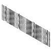 26 X 98 Mesh Panel,.135 Dia X 2 X 2 Wire Mesh