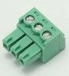 Connector Terminal Block Plug, 3 Pole, 3.81mm Pitch,Phoenix