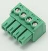 Connector Terminal Block Plug, 4 Pole, 3.81mm Pitch,Phoenix