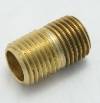 Brass Close Nipple 7/8