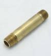 Brass Long Nipple 2 Long 1/8 Male Pipe Thread