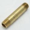 Brass Long Nipple 2-1/2 Long 1/4 Male Pipe Thread
