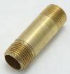 Brass Long Nipple 2 Long 3/8 Male Pipe Thread