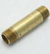 Brass Long Nipple 2-1/2 Long 3/8 Male Pipe Thread