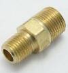 Brass Reducer 3/8 Male to 1/4 Male Pipe Thread