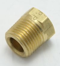 Brass Plug 3/8 Male Pipe Thread Hex Head