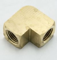 Brass Elbow 90-Degree Union 1/4 Female Pipe Thread
