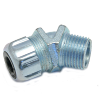 2201 STRAIN RELIEF CONN 45-DEG (1/2 HUB) .250-.375 CABLE.