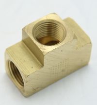 Brass Tee 3/8 Female Pipe Thread