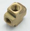 Brass Cross 1/8 Female Pipe Thread