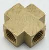 Brass Cross 3/8 Female Pipe Thread
