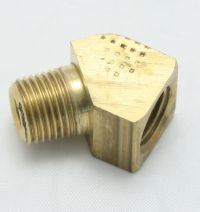 Brass Elbow 45-Degree Street 1/8 Female to 1/8 Male Thread