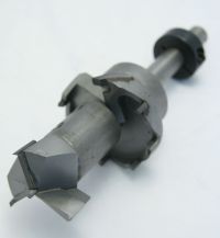 2-Stage Drill, 1-1/2 Dia (3WB) ,2-1/8 Dia (MSB), All Carbide Tipped