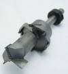 2-Stage Drill, 1-1/2 Dia (3WB) ,2-1/8 Dia (MSB), All Carbide Tipped