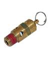 Air Safety Valve, 1/4 NPT, Preset Pressure Setting 125 PSI, Rated Flow @ Set Pressure 115 CFM