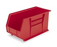 AkroBin, Red Bin, 5-1/2" Wide, 10-7/8" Deep, 5" Height.
