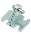 Cylinder Hardware, Bimba, 040,060,090, 2-PC Pivot Bracket, .250 Pin, 2.00 Long Slotted Base