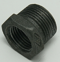 Black Pipe, 3/4" Male to 1/2" Female Reducer, 5P515