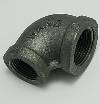 Black Pipe, 1" to 3/4" Elbow