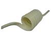 Air Hose, 5 Bonded Coiled Hose, 10 FT,  Tube 1/4", With 8" Tails, Stacked Configuration