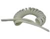 Air Hose, 2 Bonded Coiled Hose, 11 FT, Tube .375 OD X .245 ID, With 8" Tails