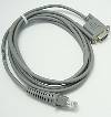 Cable, RS232 Cable Coiled With Special Power Supply Connection, 9 Pin, For D100 or CAB327.